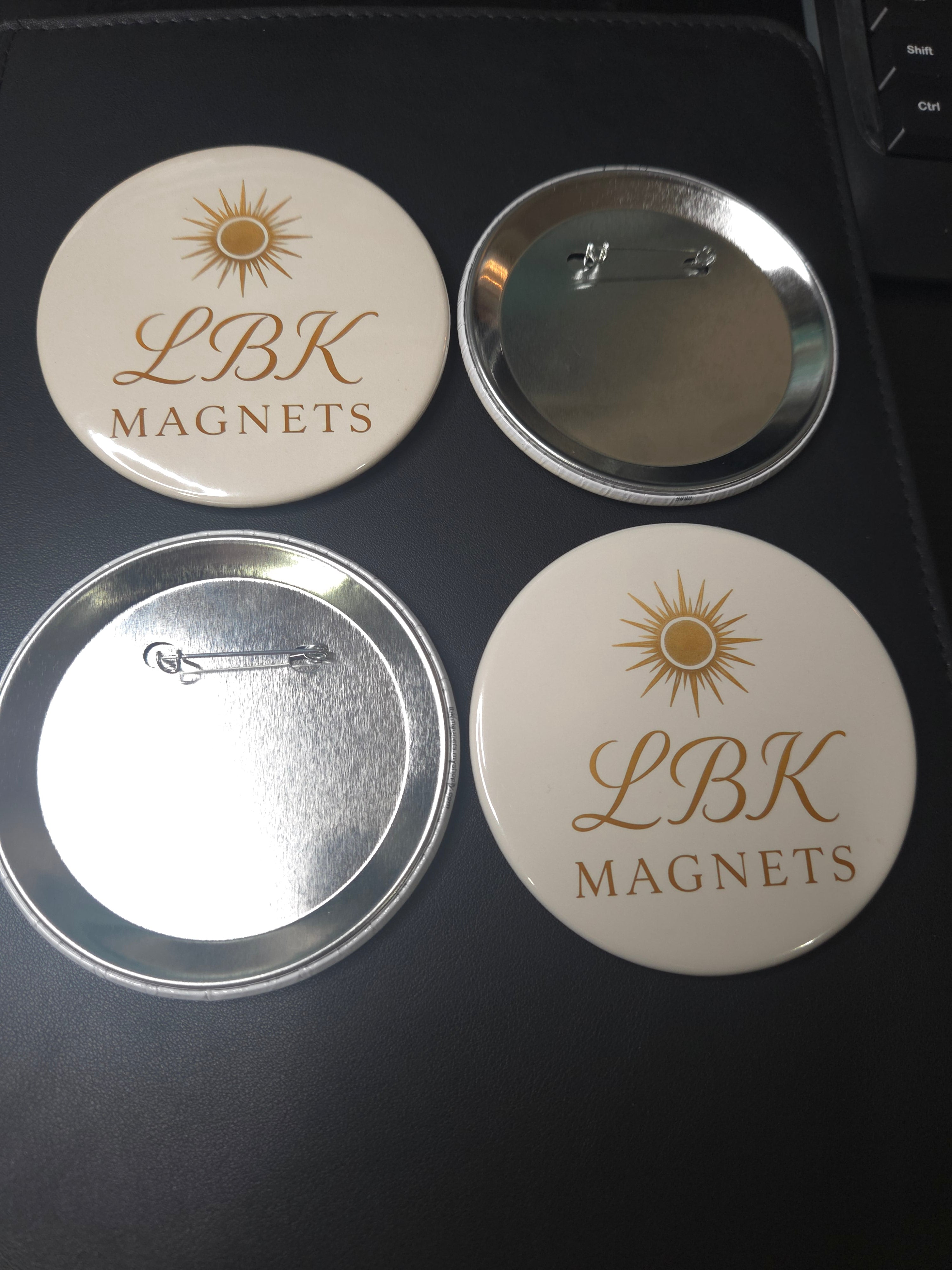 3.5 Round Pins 4pcs per set