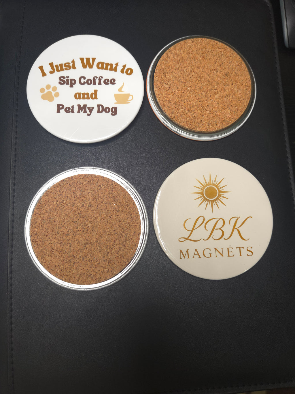 Round 3.5 Coaster 4 pcs set